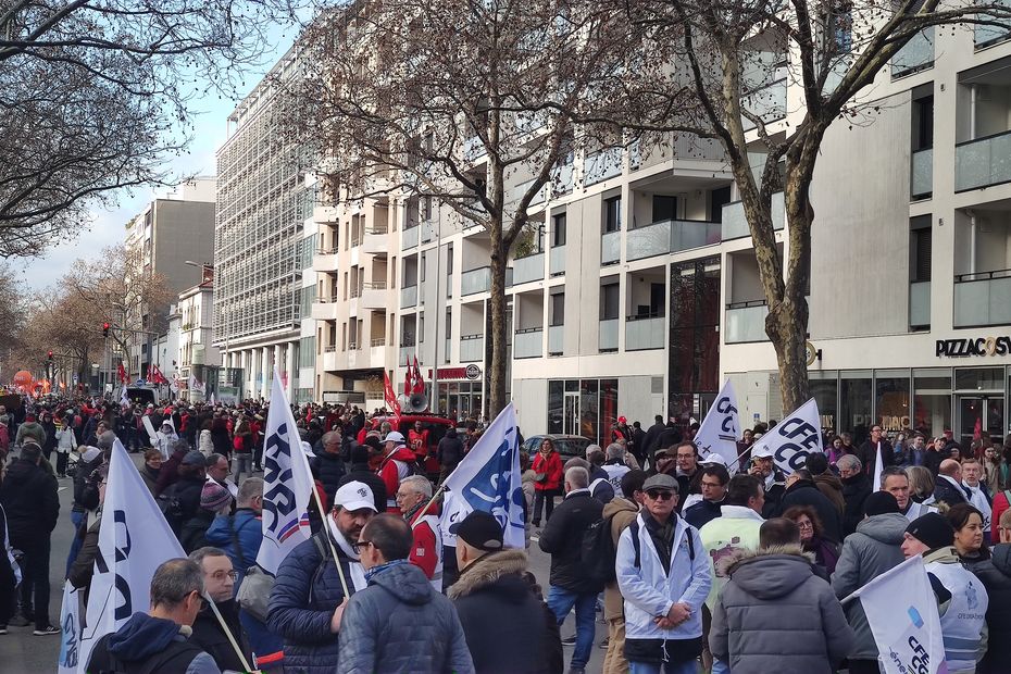 Carte Gr Ve Du F Vrier Parcours Des Manifestations Contre La