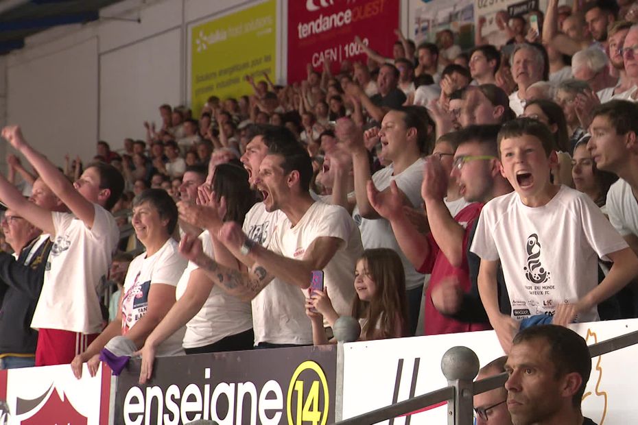 Basketball la demi finale Caen BC Loon Plage à guichets fermés les