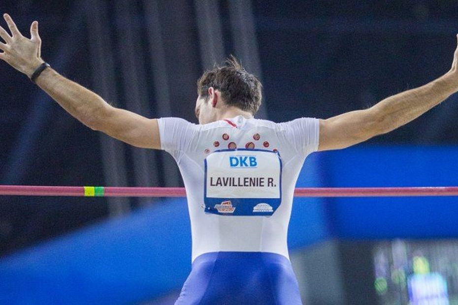 Le perchiste Renaud Lavillenie passe les 6 02m à Berlin une