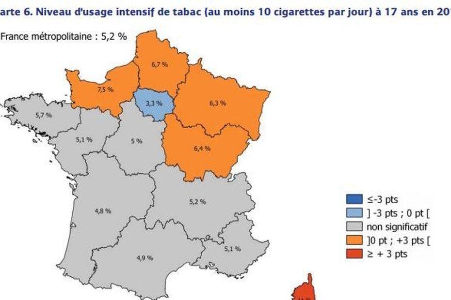 Les jeunes du Grand Est davantage accros à la clope la consommation du