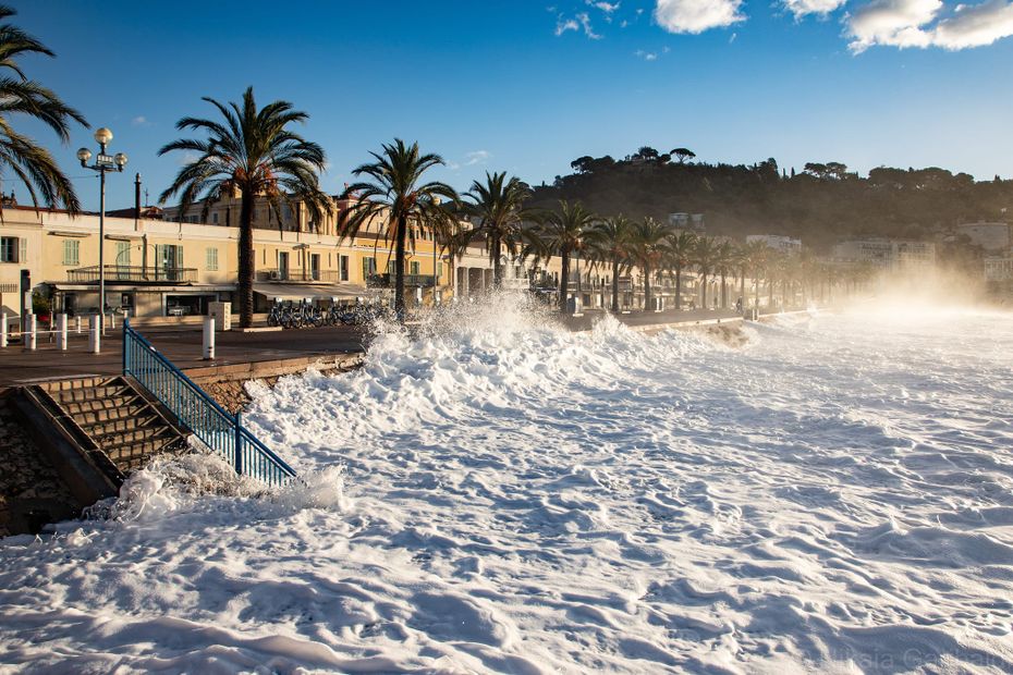 Tempête Frederico les Alpes Maritimes et le Var placés en vigilance