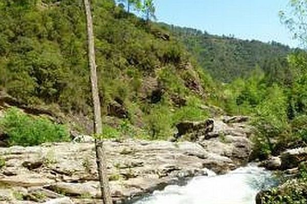 La rivière Cèze, à Peyremale dans le Gard - archives