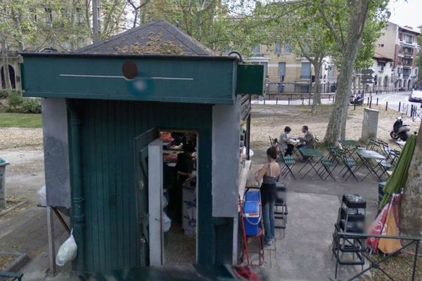 Le kiosque asiatique, très connu des Toulousains