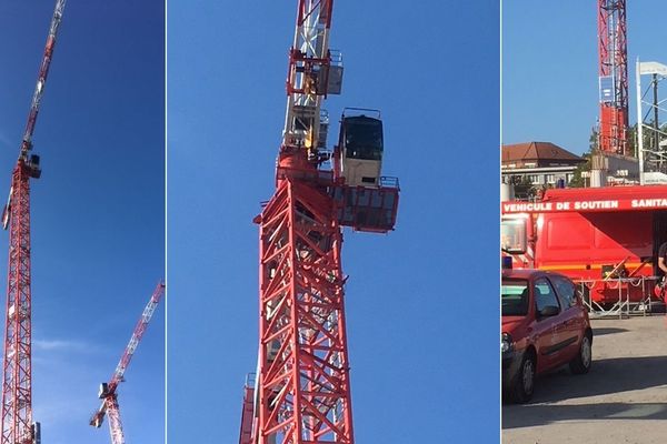 Deux mamans d'enfants autistes ont grimpé au sommet d'une grue à Lille.