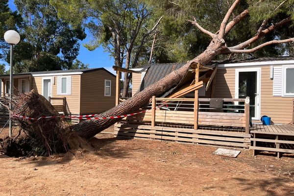 De violentes intempéries ont frappé la Corse, jeudi 18 août.