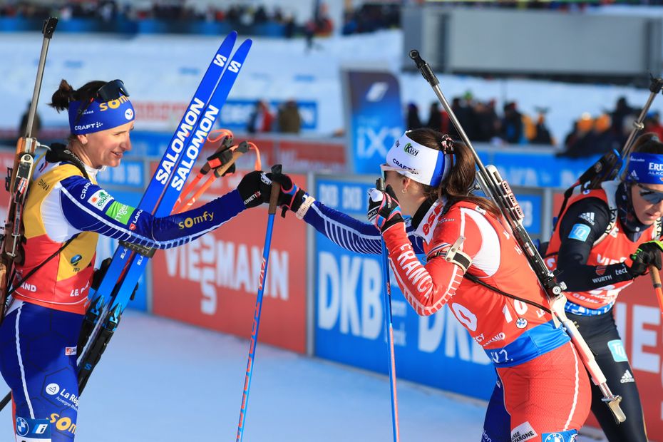 Biathlon : L'équipe De France Remporte Le Relais Mixte De Pokljuka