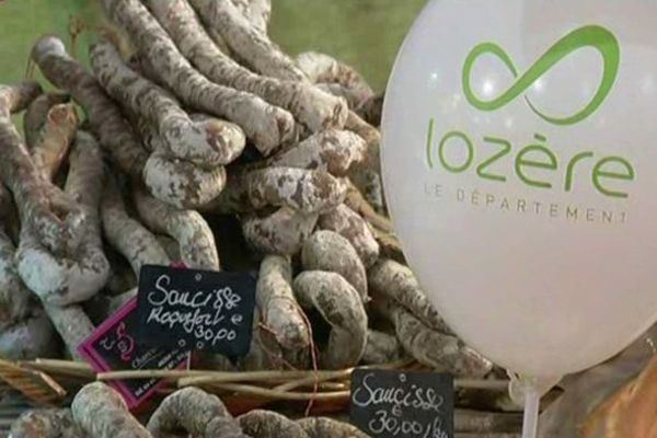 Comme bien d'autres agriculteurs régionaux, ceux de Lozère tiennent salon à Paris