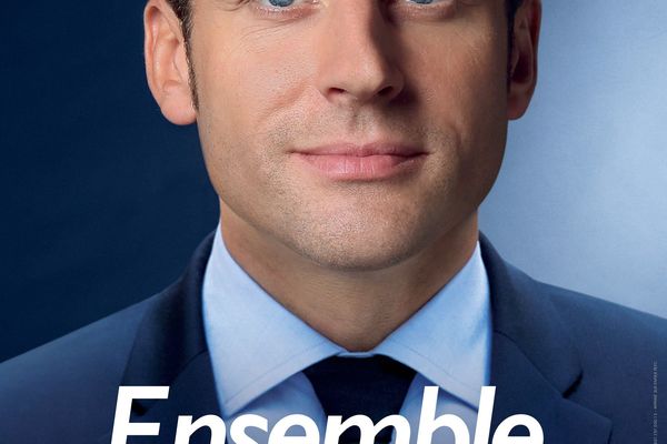 Emmanuel Macron et son slogan 