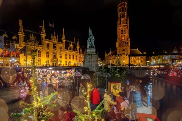 Lueurs d'hiver à Bruges (Belgique) jusqu'au 5 janvier 2025.