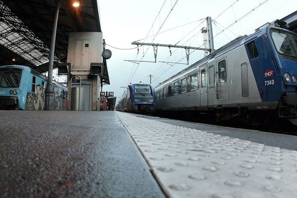 Circulation très perturbée ce mardi 21 mai 2019, en gare de Toulouse Matabiau.