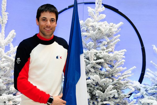 Vincent Gauthier-Manuel, porte-drapeau de la délégation paralympique française 2014