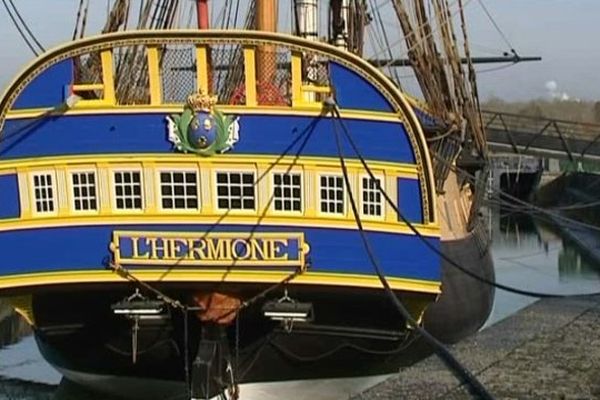 L'Hermione fera une escale à Bordeaux à l'automne prochain.