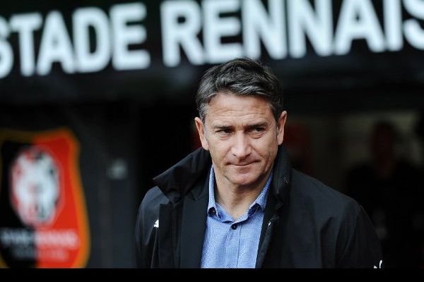 Philippe Montanier sur le banc du Stade Rennais