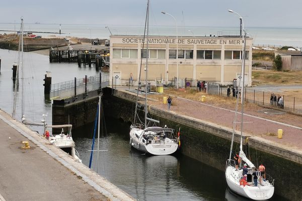 Caen Ouistreham : les écluses et la sècheresse