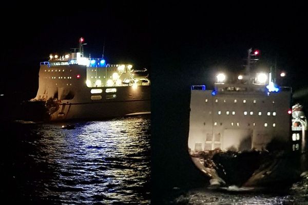 Le navire Ulysse a pu être détaché du porte-containers Virginia dans la nuit de jeudi à vendredi.