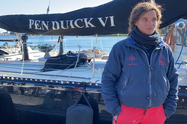 Ce samedi 21 avril 2024, Marie Tabarly a regagné Lorient avec son Pen Duick VI après avoir terminé première de l'Ocean Global Race.