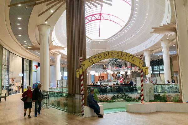 La galerie marchande du centre commercial Pôle Sud à Basse-Goulaine s’agrandit alors que d'autres peinent à se maintenir.