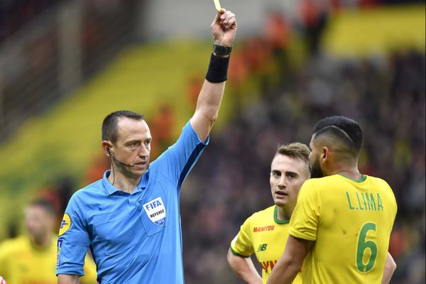 C'est la première fois que Ruddy Buquet arbitre une finale de la Coupe de France