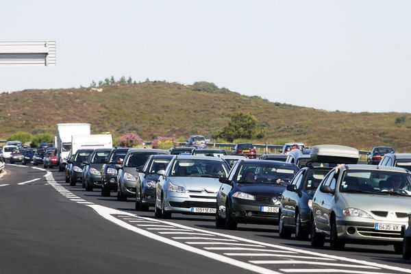 La circulation est interrompue, depuis 16h45, sur l'autoroute A9.