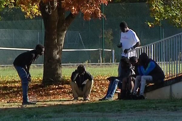 Des migrants en centre d'accueil (archives)