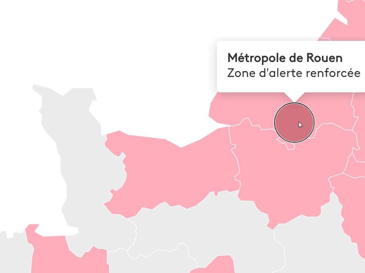 Un Coronavirus Mais Plusieurs Nuances De Rouge En Normandie Quelles Mesures S Appliquent Chez Vous