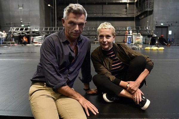 Laurent Pelly et Agathe Mélinand, les deux co-directeurs du Théâtre National de Toulouse (TNT).