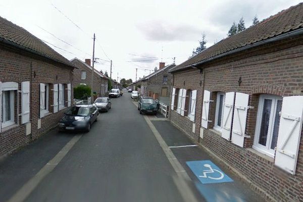 Rue Faidherbe à Bruay-sur-l'Escaut