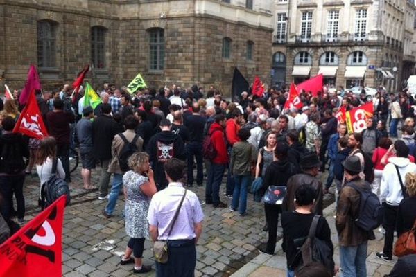 400 militants à Rennes en hommage à Clément Méric