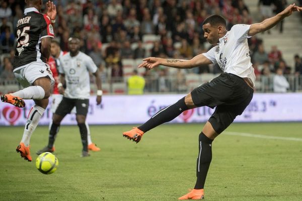 L'attaquant caennais Sylvio Ronny Rodelin a signé pour Guingamp en ce mois d'août 2018