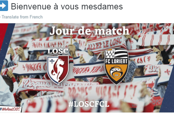 Les femmes invitées du match Lille-Lorient