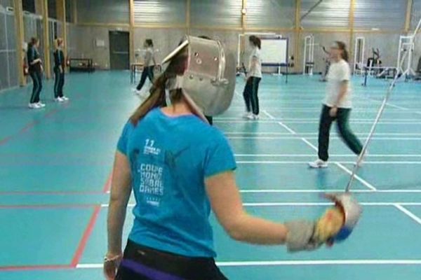 Pôle France Espoirs Sabre Dames Lycée Charles Péguy à Orléans