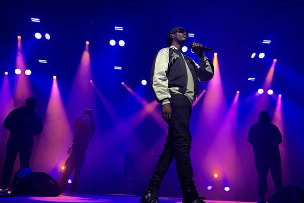 Le rappeur Werenoi sur la scène du W du Printemps de Bourges