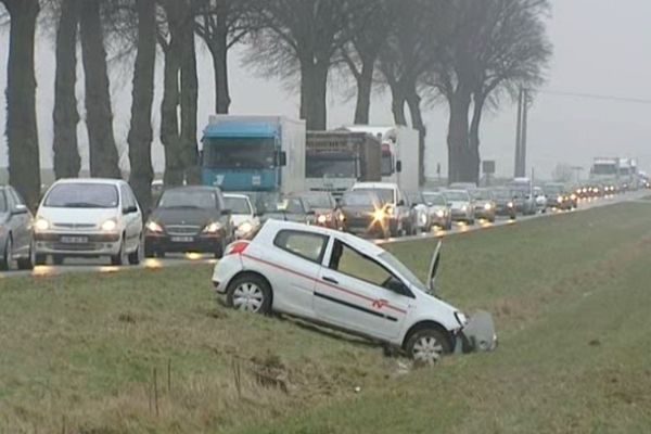 pluies verglaçantes en Picardie