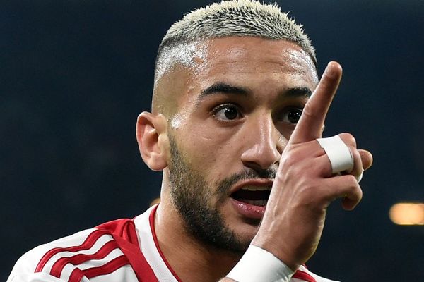 Hakim Ziyech en mai 2019