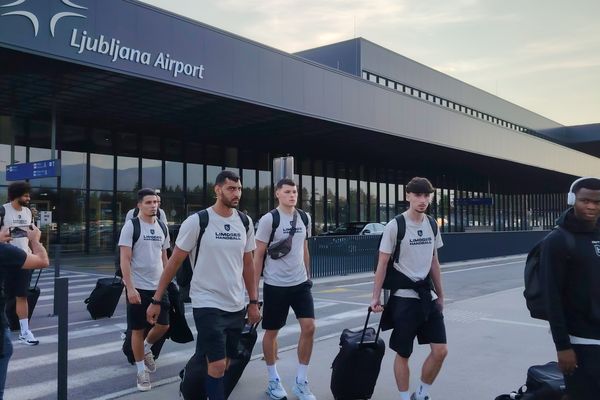 Les joueurs sont arrivés en Slovénie ce vendredi soir.