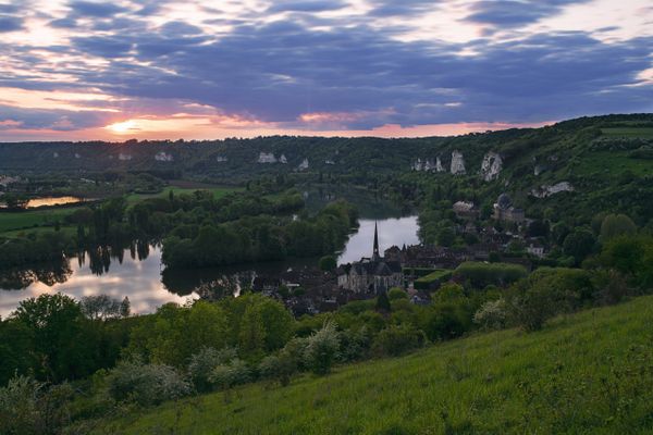 Dans l'Eure, le ciel des Andelys et du Vexin ne s'ennuagera réellement demain que dans la soirée.