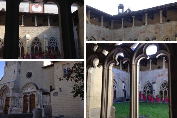 L'Abbaye d'Ambronay (Ain).