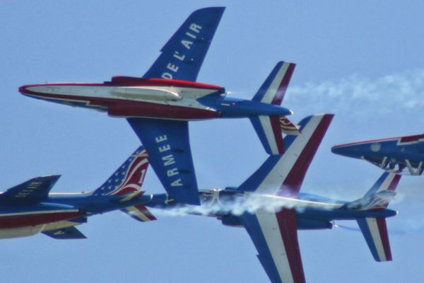 Des avions de la patrouille de France feront le show dimanche.