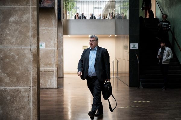 Christophe Tostain, au tribunal correctionnel de Lyon, en avril 2019.