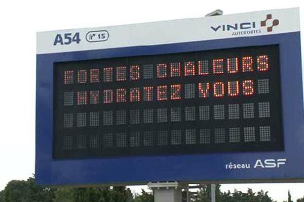 Sur les aires d'autoroutes de la région tout est prévu pour faire face à la canicule