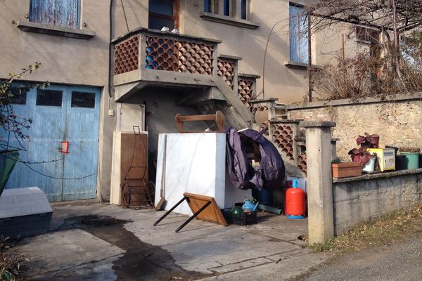 La cuve a été découverte dans cette maison de Saint-Benoit-de-Carmaux