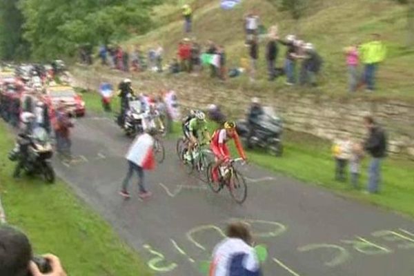 En 2014, le Tour avait traversé la Picardie sans faire étape. Il passait notamment à Coucy-le-Château.