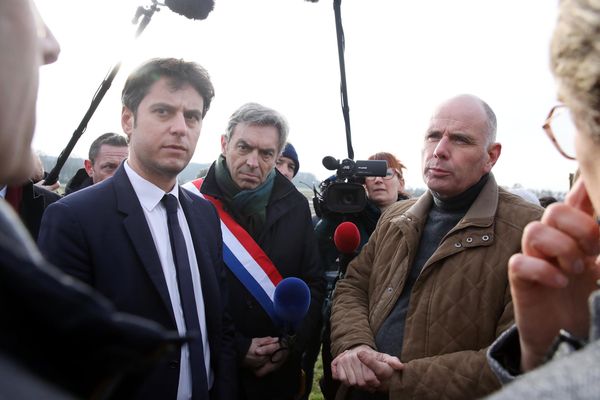 Gabriel Attal, le Premier ministre, était en visite en Indre-et-Loire ce 28 janvier.