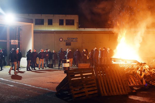 A la prison de Longuenesse, où deux surveillants se sont fait agresser dimanche soir. (archive)