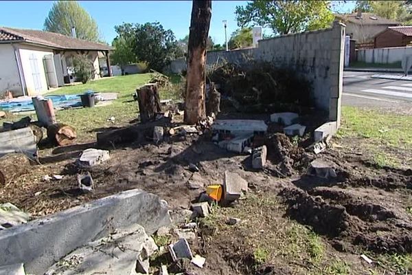 Cestas: la voiture de la mère de famille a été percutée contre un mur par l'autre véhicule