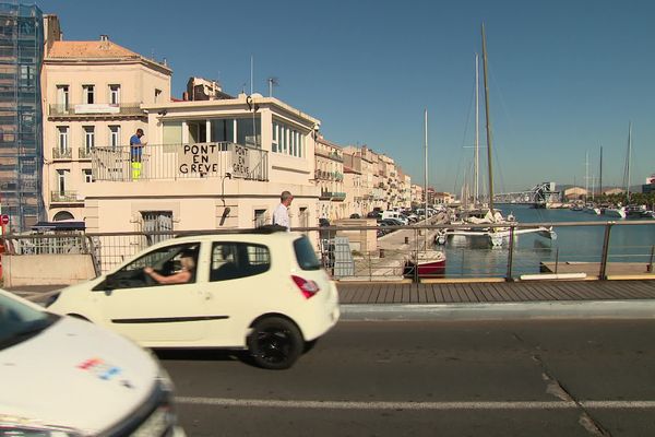 Les ponts mobiles de Sète ne se sont pas levés pendant deux jours, en raison d'une grève des pontiers.