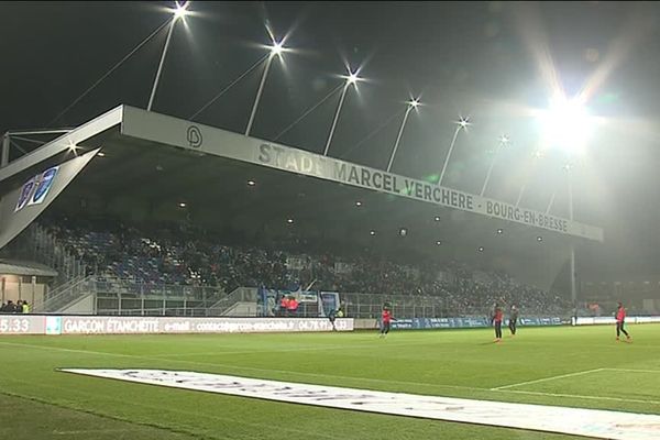 Au Stade Verchère, à Bourg-en-Bresse 