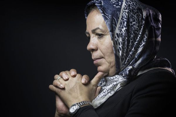 latifa Ibn Ziaten prise en photo le 25 janvier 2016 à Paris.