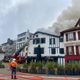 L'incendie s'est déclaré vers 11 heures, ce mercredi 25 décembre, dans un hôtel en face de la gare de Bayonne. 