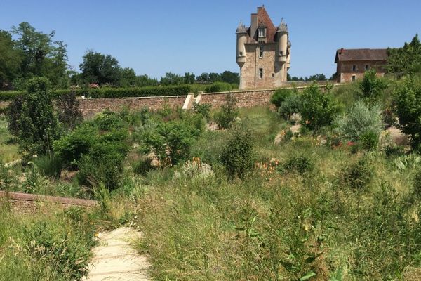 Le château de la Borie à Solignac, aujourd'hui en friche 